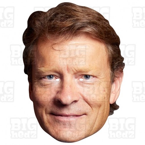 Richard Tice GIANT Size card mask of the Deputy Leader of the Reform UK Party