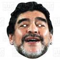 Diego Maradona Argentine GOAT Celebrity Face Mask by BIGhedz