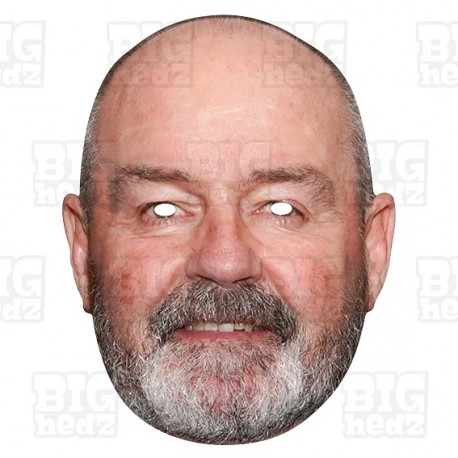 Steve Clarke Scotland National Team Manager Card Face Mask