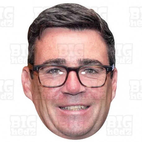 Andy Burnham Labour MP and KIng of The North GIANT Size Face Mask