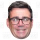 Andy Burnham card face mask the New UK Prime Minister, and ex-Mayor of Manchester
