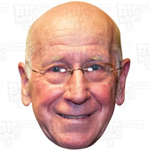 BOBBY CHARLTON : A3 Size Face Mask