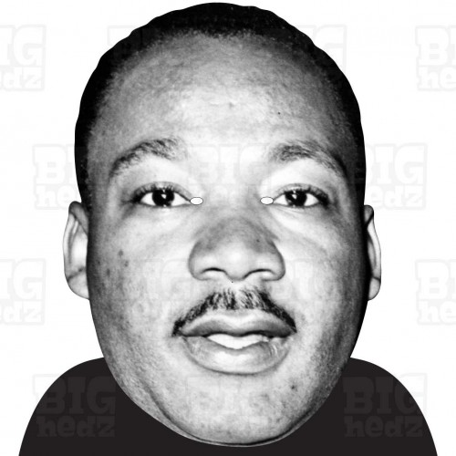 MARTIN LUTHER KING : A3 Size Face Mask