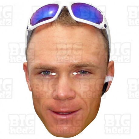 CHRIS FROOME : Life-size Face Mask