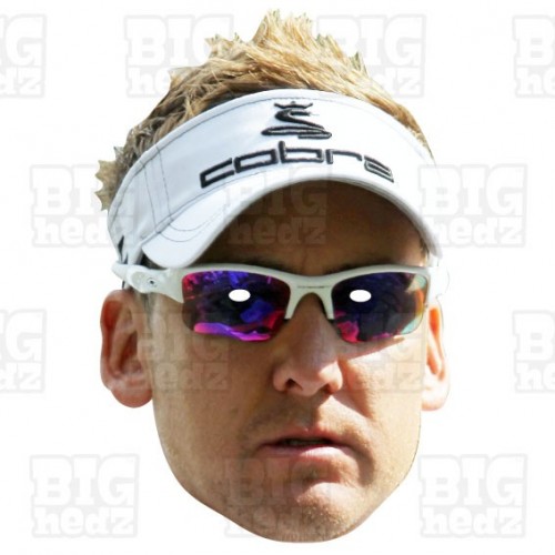 IAN POULTER : Life-size Face Mask