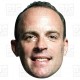 DOMINIC RAAB : A3 Size Card Face Mask Brexit Party NO DEAL