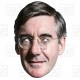 Theresa May + Jean-Claude Juncker + Jacob Rees-Mogg + Boris + Corbyn : 4 MASK PACK Life-size Card Face Masks