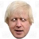 BORIS JOHNSON : Life-size Card Face Mask BREXIT Prime Minister