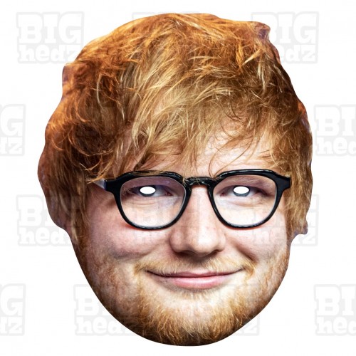 Ed Sheeran : Life-size Face Mask