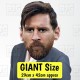 Lionel Messi and Cristiano Ronaldo GIANT Size card face masks