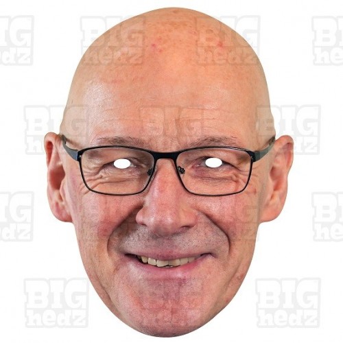John Swinney Election Scottish National Party Card Face Mask