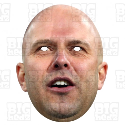 Arne Slot Liverpool FC Manager Life-size Card Face Mask