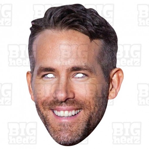 Ryan Reynolds : Life-size Face Mask