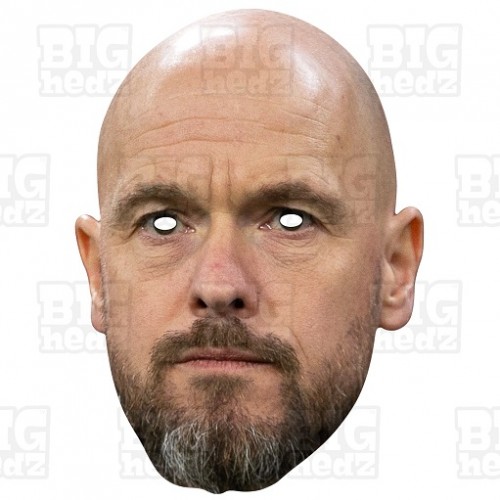 Erik Ten Hag : Life-size Face Mask