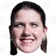 Jo Swinson : Life-size Card Face Mask Liberal Democrat General Election Remain European Union